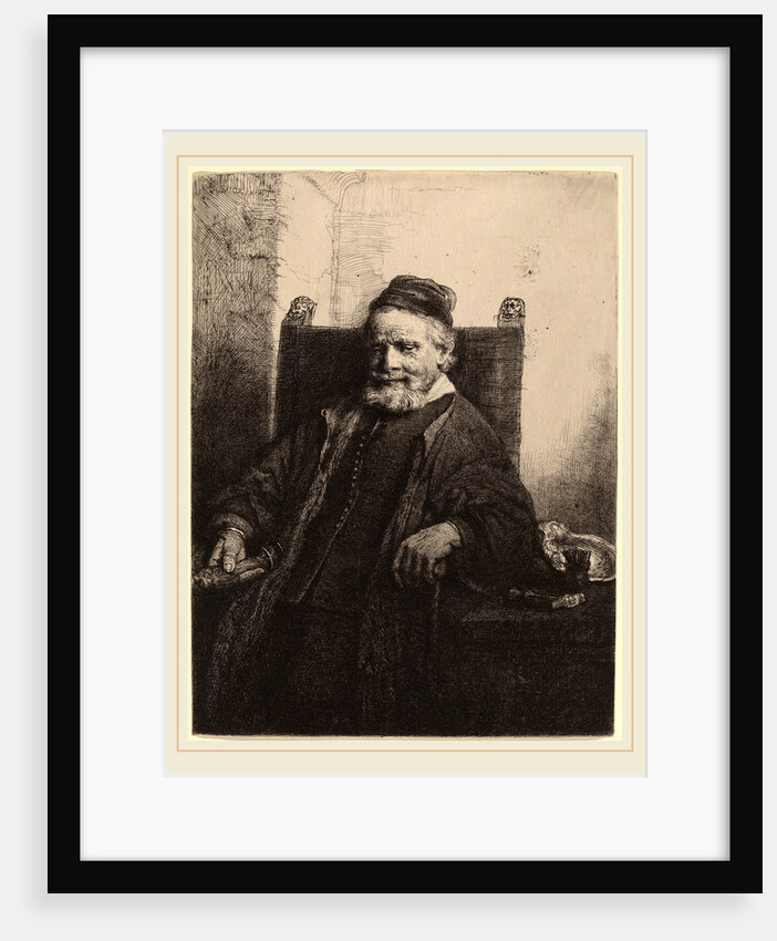 Jan Lutma, 1656 by Rembrandt van Rijn