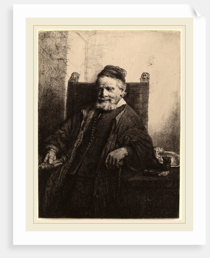 Jan Lutma, 1656 by Rembrandt van Rijn