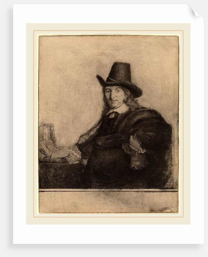 Jan Asselyn, c. 1647 by Rembrandt van Rijn