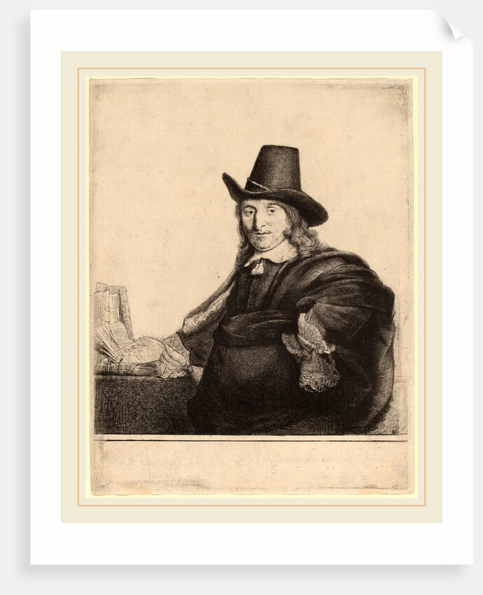 Jan Asselyn, c. 1647 by Rembrandt van Rijn