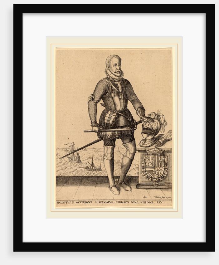 Philip II, King of Spain by Christoffel van Sichem I