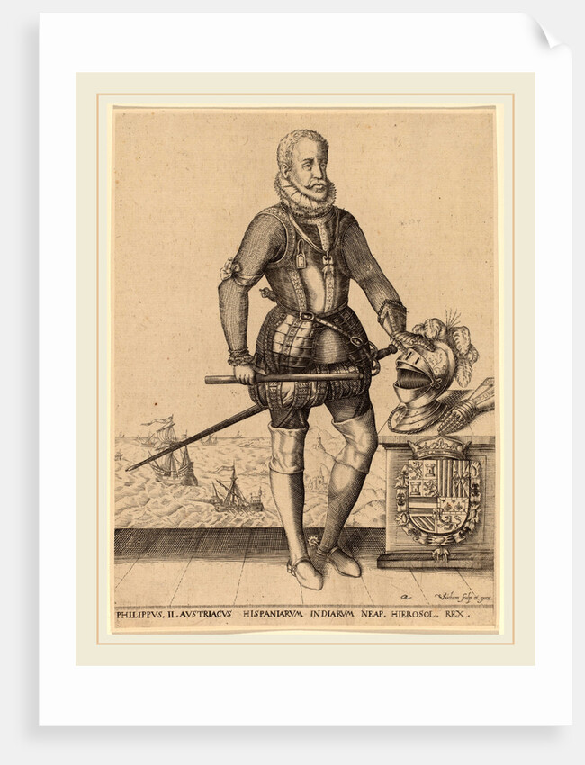 Philip II, King of Spain by Christoffel van Sichem I
