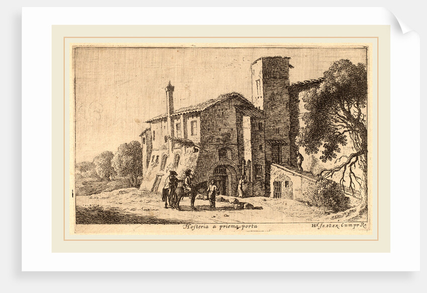 Inn at the Prima Porta by Herman van Swanevelt