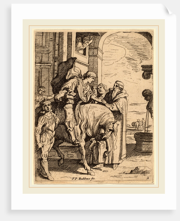 The Prodigal Son Bids Farewell to His Father by Theodoor van Thulden