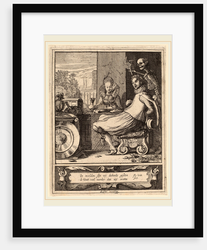 Death Taking a Couple by Surprise by Jan van de Velde II