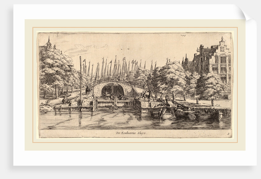 Eenhoorns Sluis by Reinier Zeeman