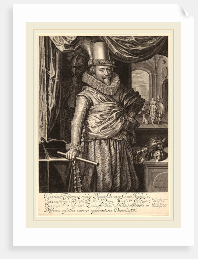 Frederik Hendrik, Prince of Nassau-Orange, 1618 by Willem Jacobsz Delff