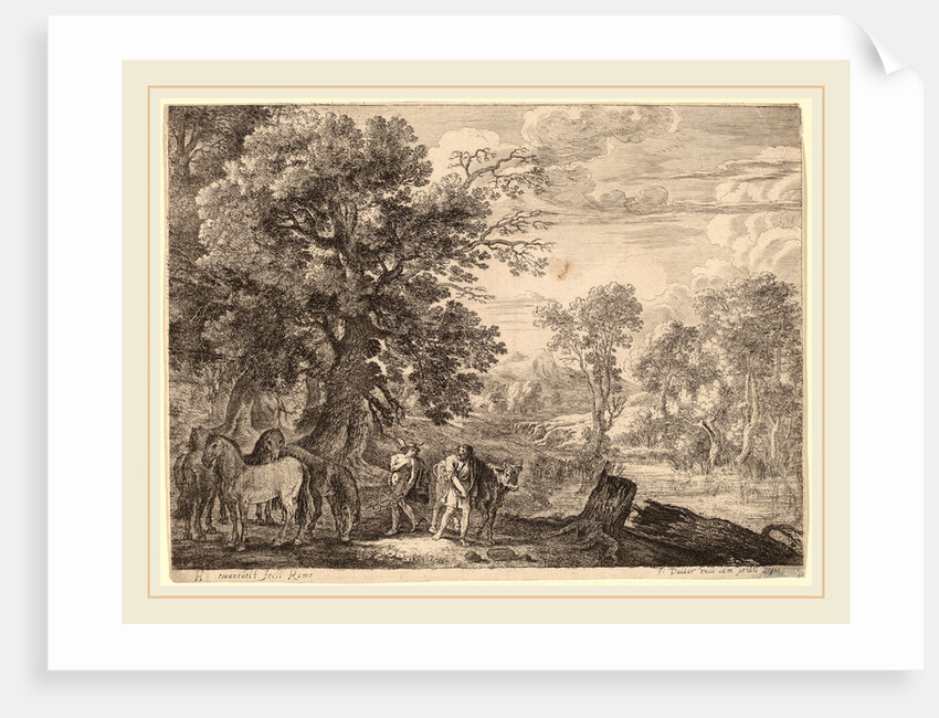 Mercury Silencing Battus by Herman van Swanevelt