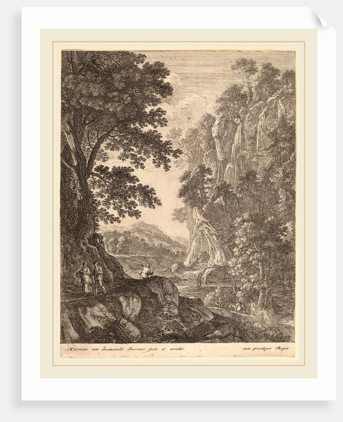 The Large Cascade by Herman van Swanevelt