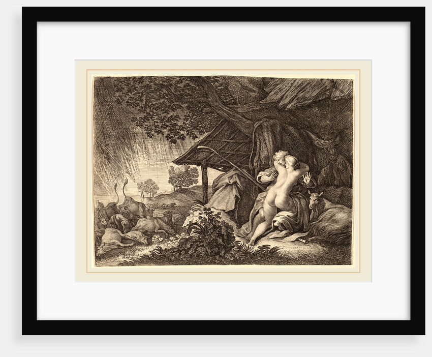 A Storm by Moyses van Uyttenbroeck