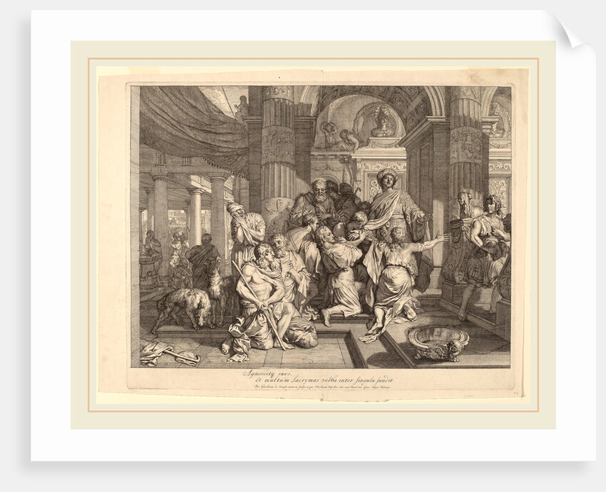 Joseph Reveals Himself to His Brothers by Gerard de Lairesse