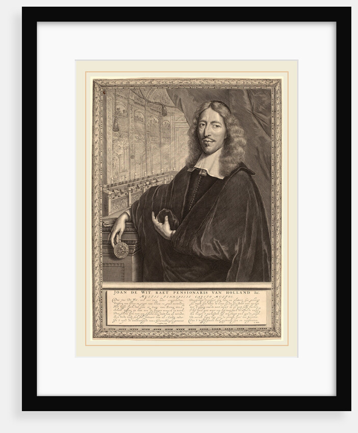 Jan de Witt by Lambert Visscher