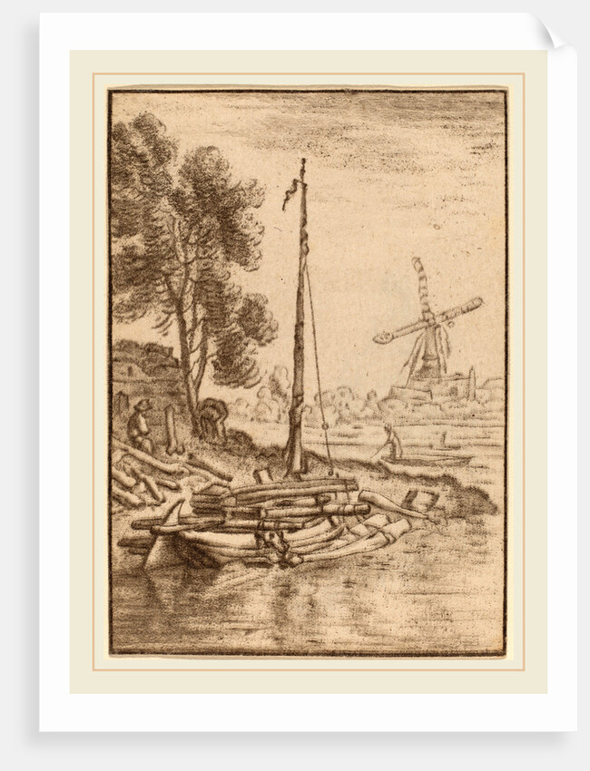 Winding River, 1761 by Cornelis Ploos van Amstel