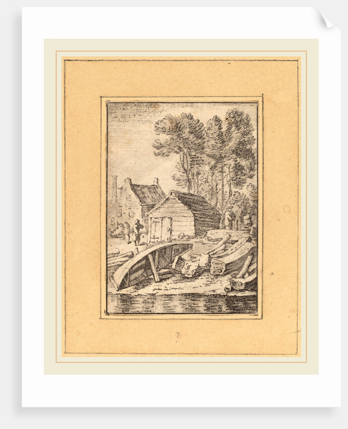 Shipyard, 1761 by Cornelis Ploos van Amstel