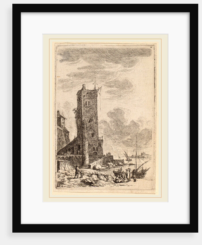 Harbor at Livorno, c. 1764 by Franz Edmund Weirotter