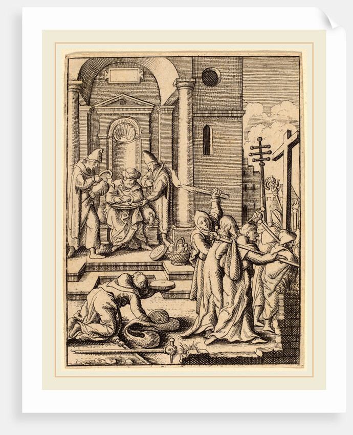 The Washing of Hands by Wenceslaus Hollar