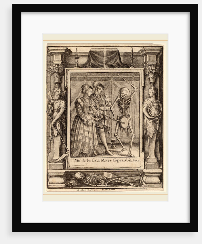 Bridal Pair, 1651 by Wenceslaus Hollar