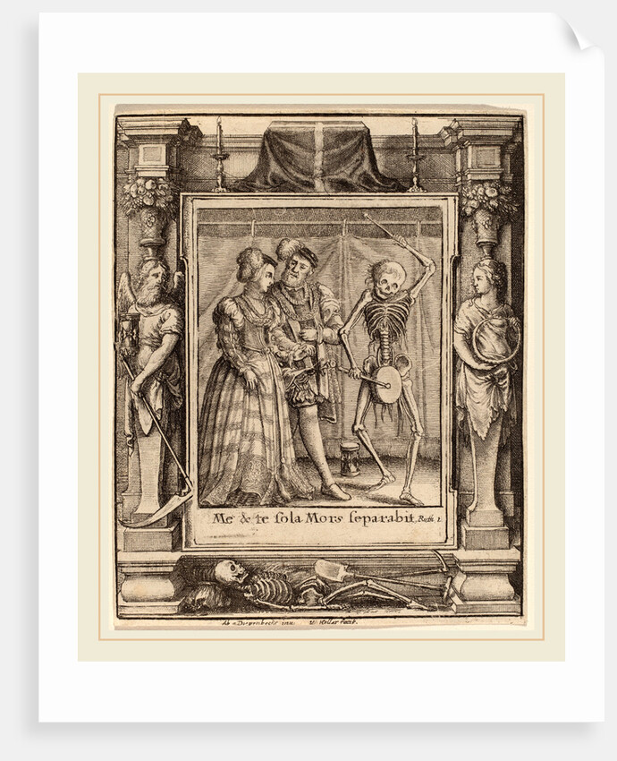 Bridal Pair, 1651 by Wenceslaus Hollar