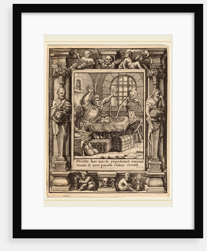 Miser, 1651 by Wenceslaus Hollar