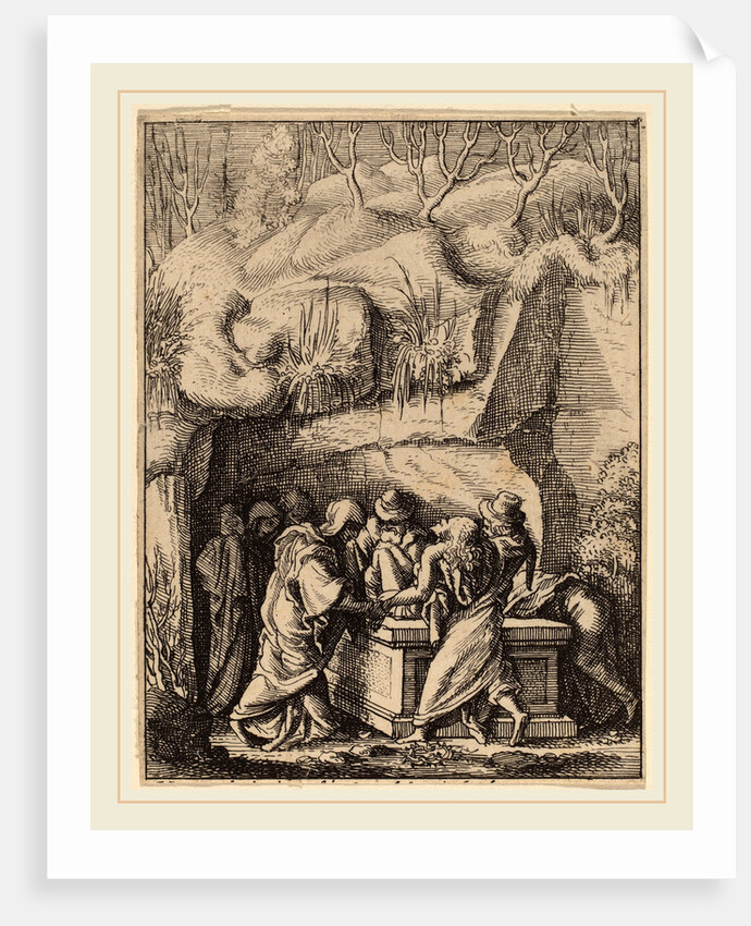 The Entombment by Wenceslaus Hollar