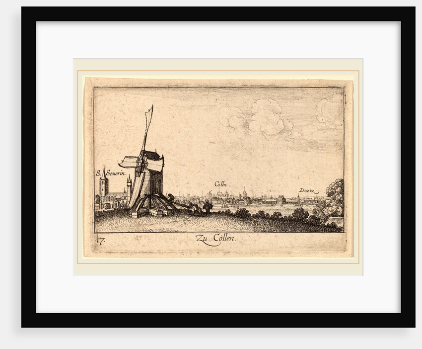 Cologne, 1635 by Wenceslaus Hollar