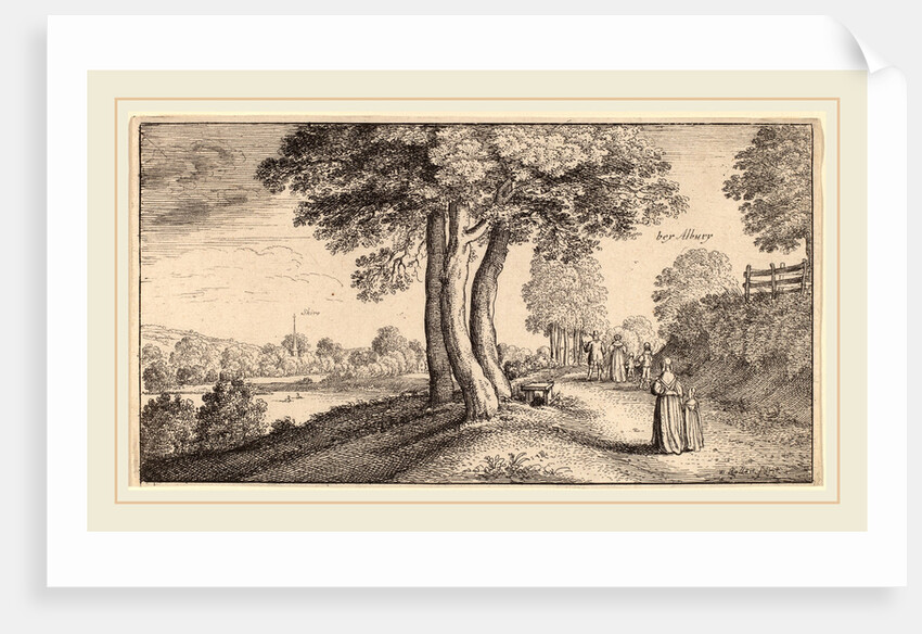 Albury, 1645 by Wenceslaus Hollar