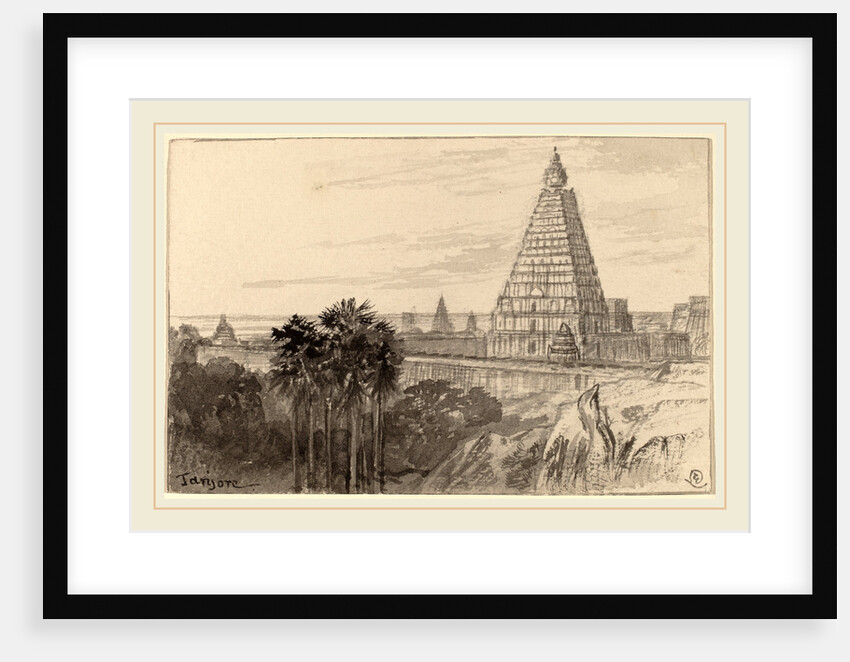 Tanjore by Edward Lear