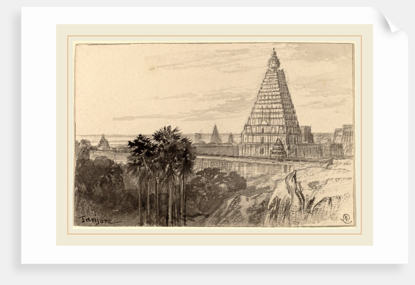 Tanjore by Edward Lear