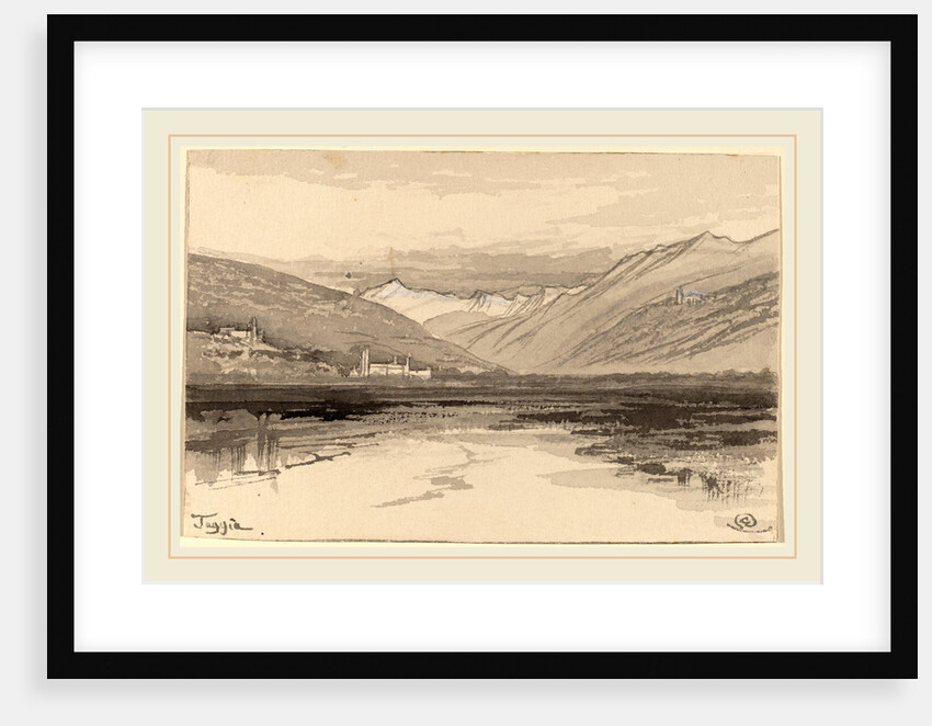 Taggia by Edward Lear