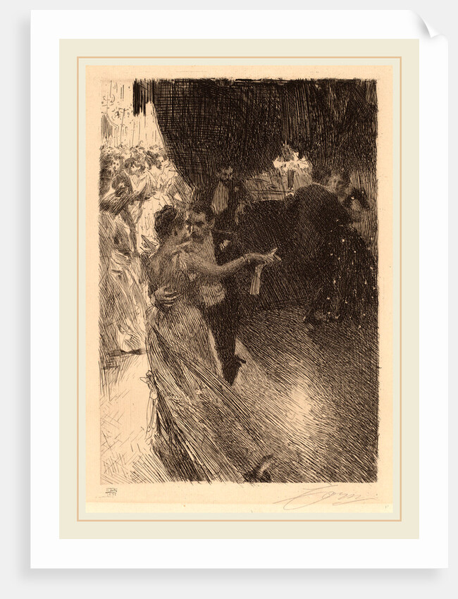 The Waltz by Anders Zorn