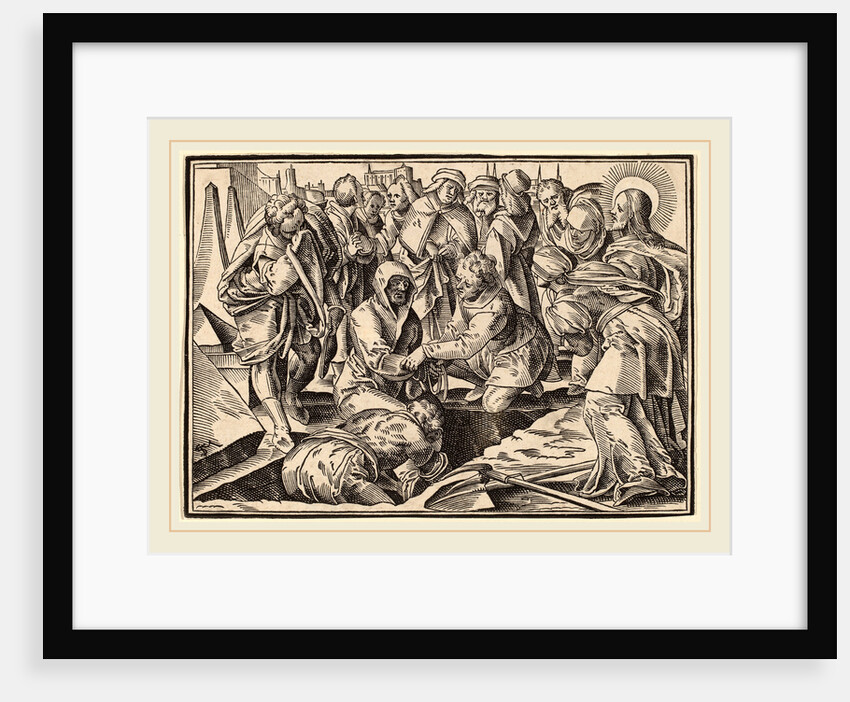 Christ Tells His Disciples of the Last Judgment, Swiss by Christoph Murer
