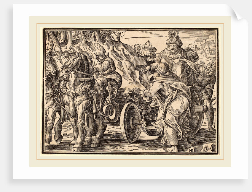 Christ Tells His Disciples of the Last Judgment, Swiss by Christoph Murer