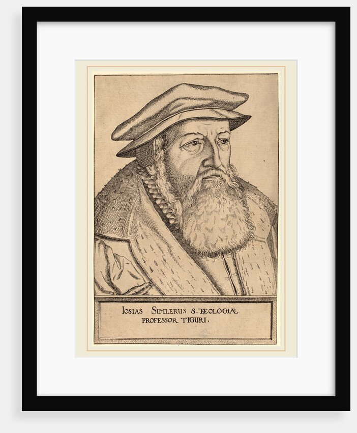 Josias Simler, Swiss by Jost Amman