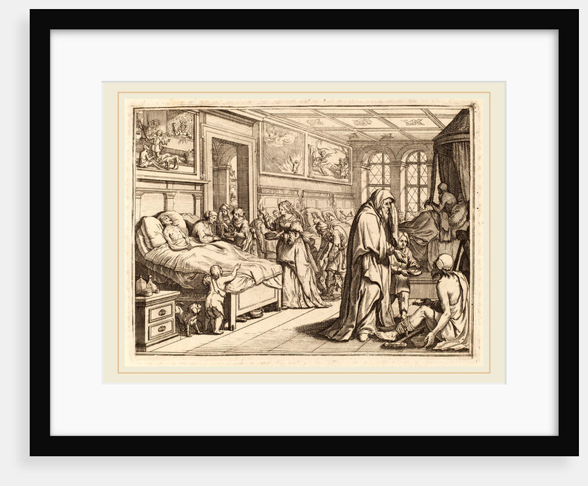 Caring for the Ill, Swiss by Conrad Meyer