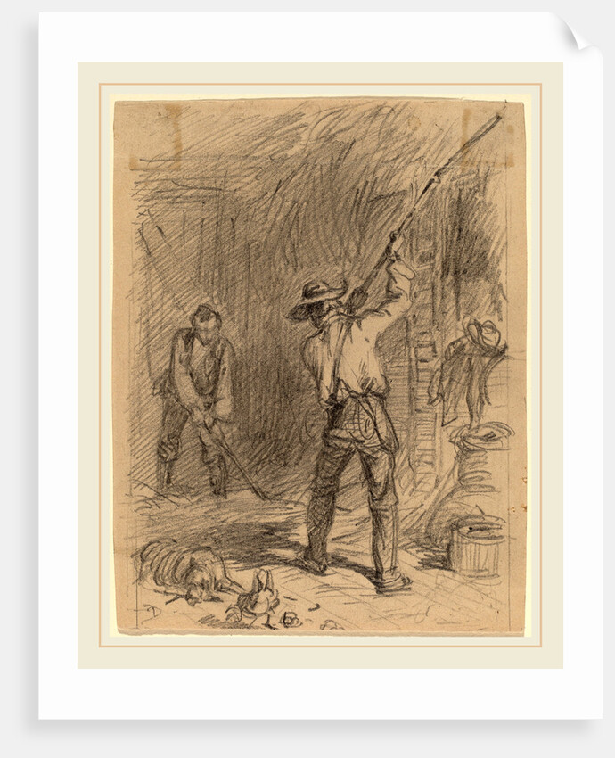 Man Flailing by Felix Octavius Carr Darley