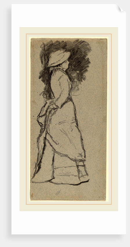 Standing Woman in Profile by Homer Dodge Martin