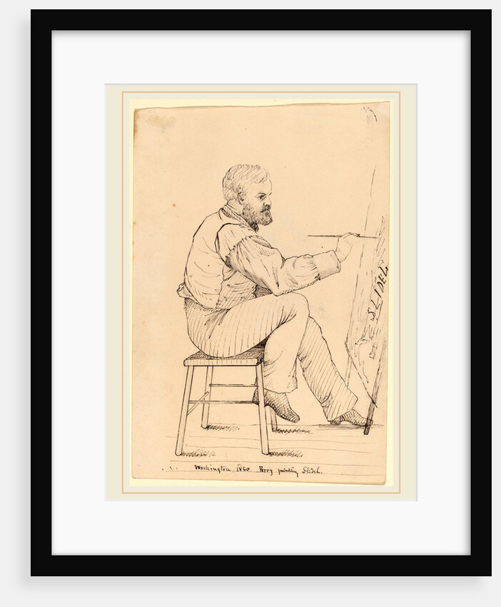 Sketch Class Series-E.W. Perry by John Quincy Adams Ward