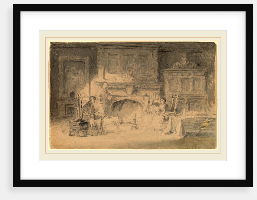 Study for The Bailey Family by Robert Walter Weir