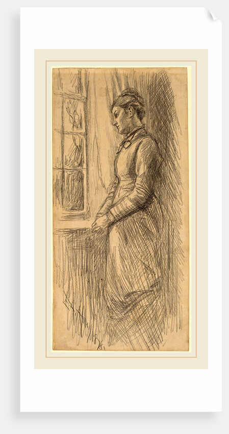 Solitude: Miss Vesta Rollinstall by Edwin Austin Abbey