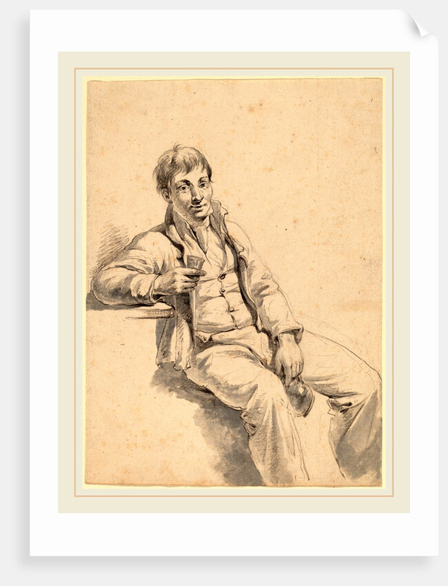 The Drinker by Charles Wesley Jarvis