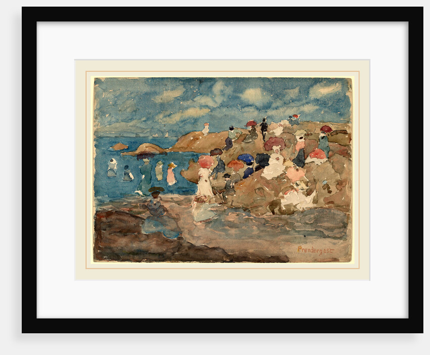 Revere Beach by Maurice Brazil Prendergast