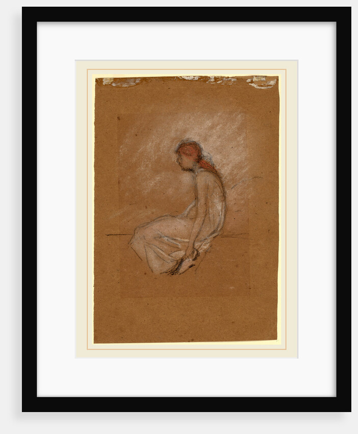 Seated Woman with Red Hair by James McNeill Whistler