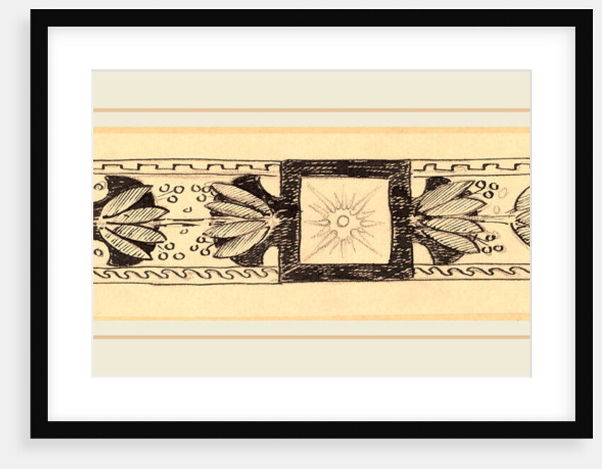 Study for a Border Design by Charles Sprague Pearce