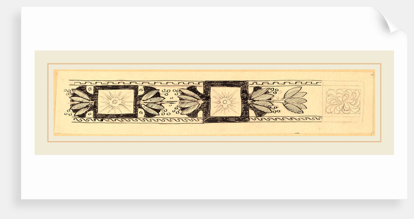 Study for a Border Design by Charles Sprague Pearce