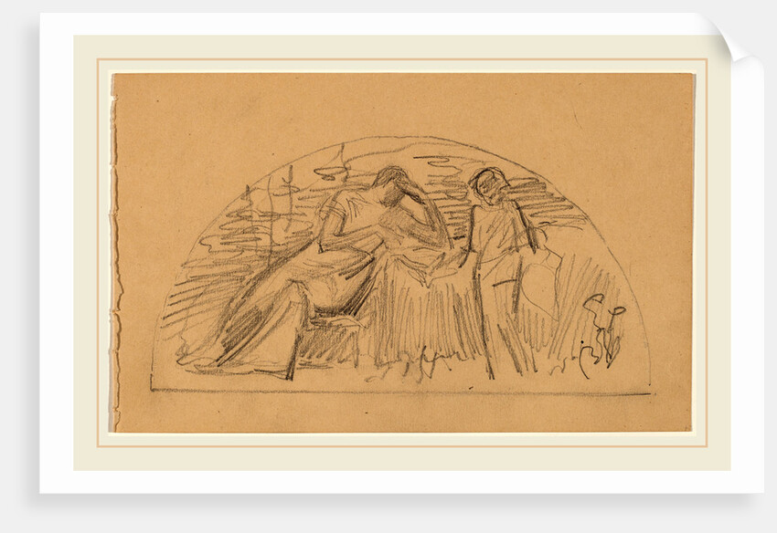 Study for a Lunette by Charles Sprague Pearce