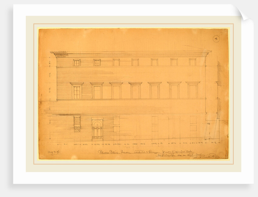 Palazzo Pollini, Siena by John Russell Pope