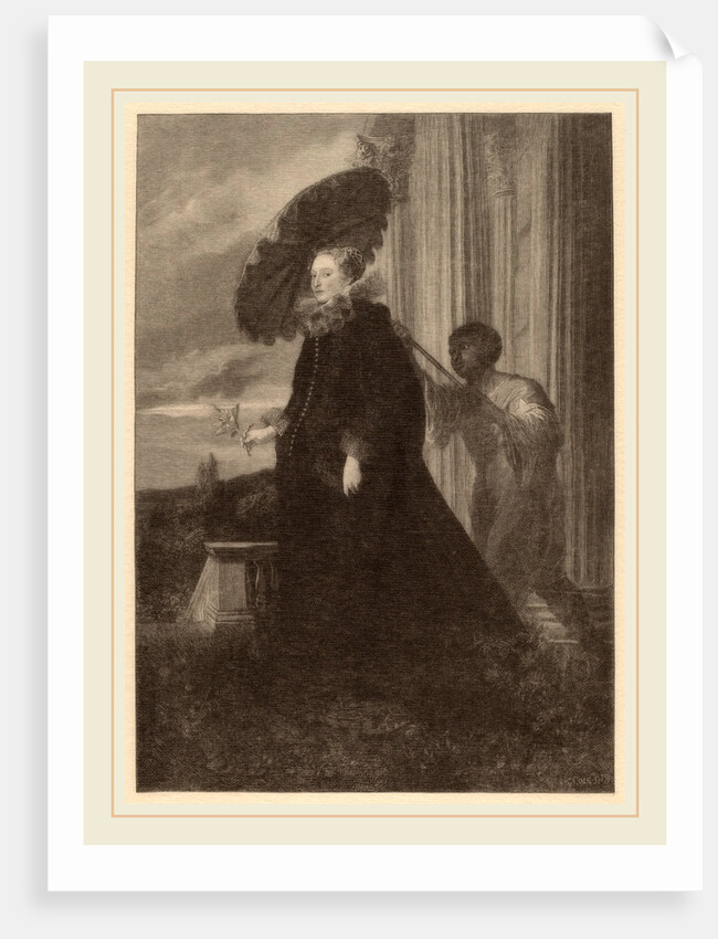 Marchesa Elena Grimaldi, Wife of Marchese Nicola Cattaneo by Timothy Cole