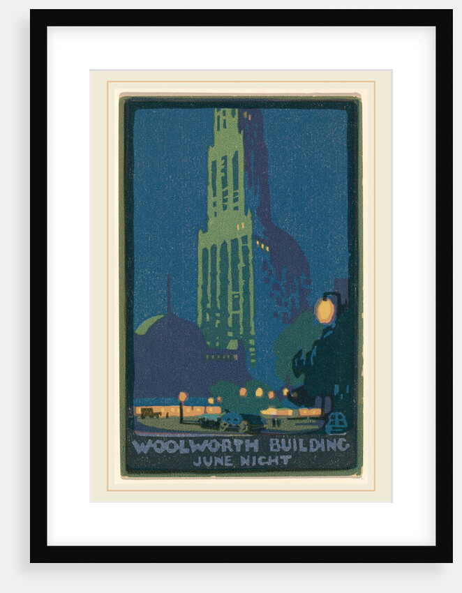 Woolworth Building June Night by Rachael Robinson Elmer