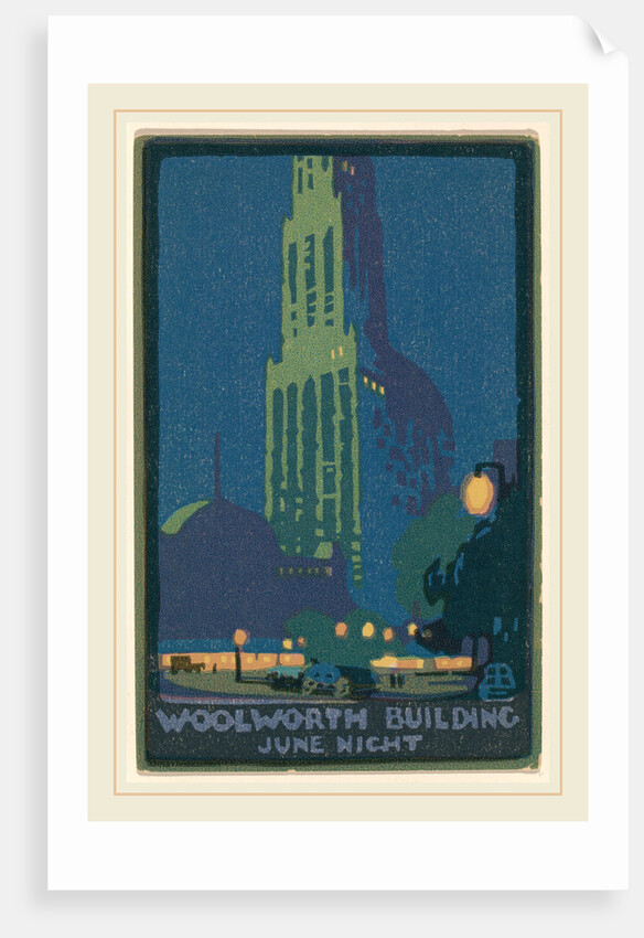 Woolworth Building June Night by Rachael Robinson Elmer