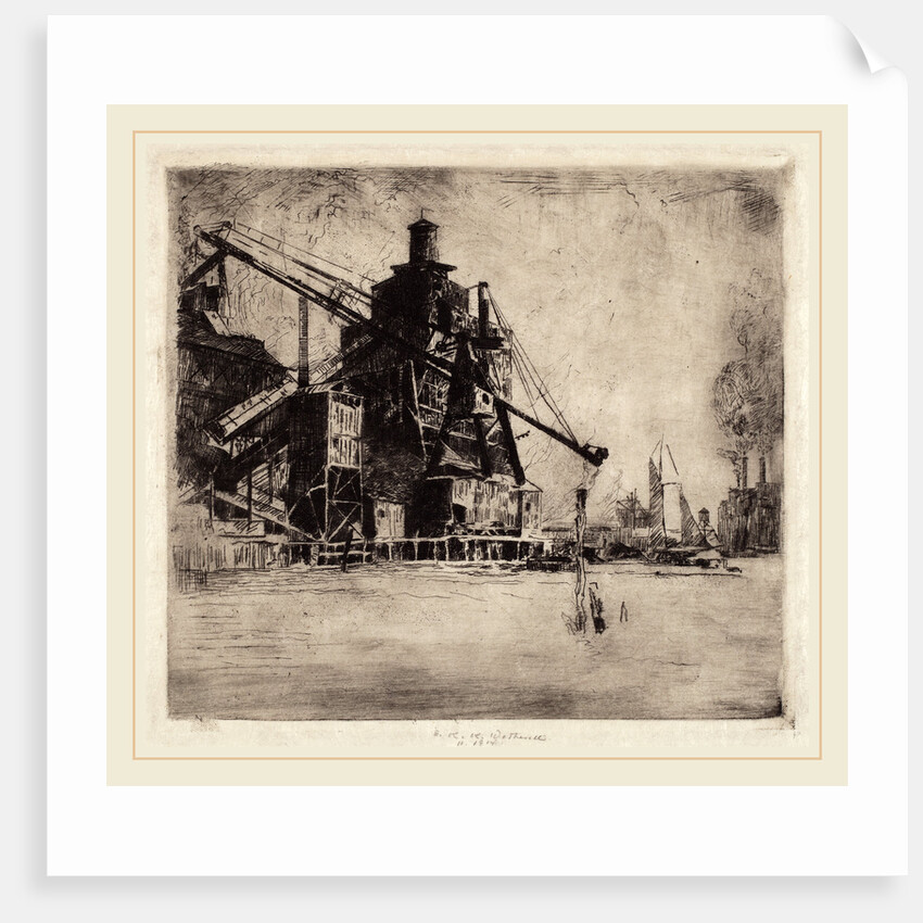 Otto Coke and Coal Hoist by Elisha Kent Kane Wetherill